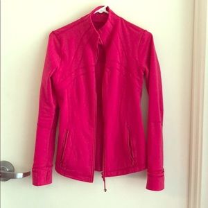 Pink lululemon jacket size 6